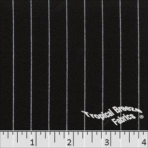 Liverpool Dress Knit Stripes Fabric 32927 black