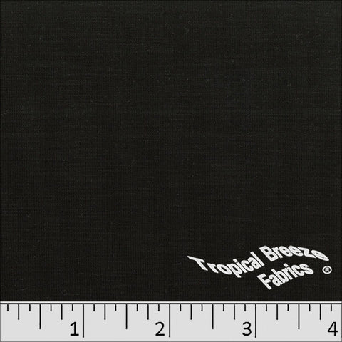 black, Slub Knit Fabric 323543