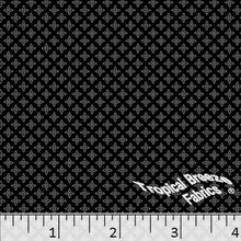 Standard Weave Tiny Print Poly Cotton Fabric 6150 black