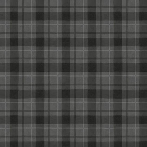Sunflower Splendor Collection Plaid Cotton Fabric 83332 black