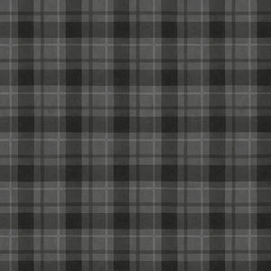 Sunflower Splendor Collection Plaid Cotton Fabric 83332 black