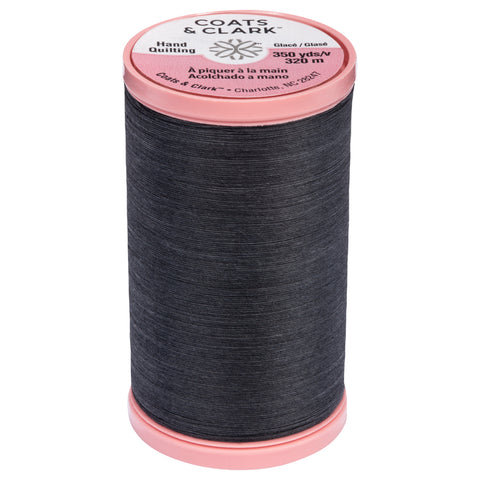 Black cotton quilt thread
