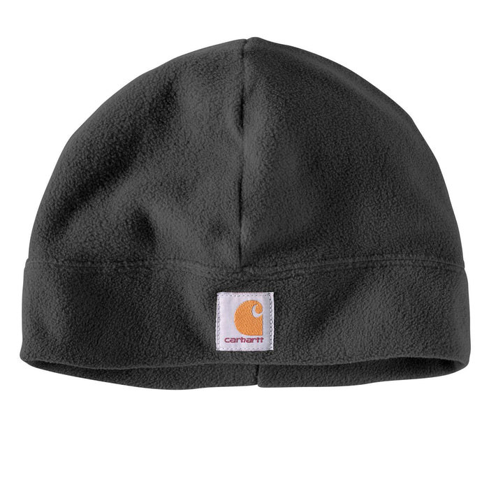 Black fleece hat