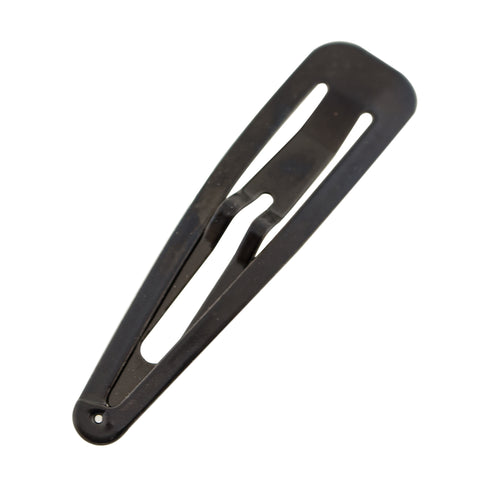 Black hair clips