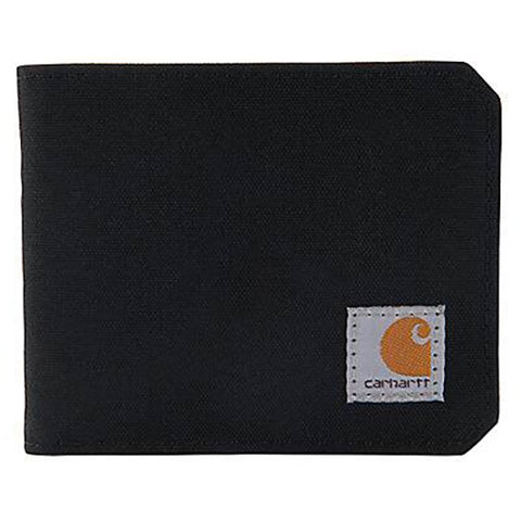 black, Nylon Duck Bifold Wallet B0000660