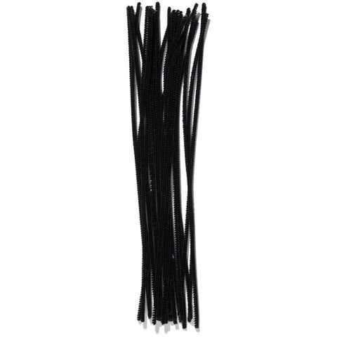 Black pipe cleaners