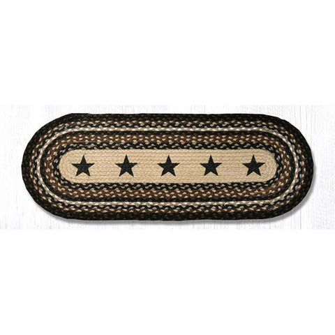 Black Star table runner
