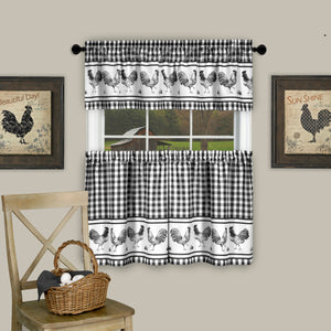 Barnyard Rooster curtains