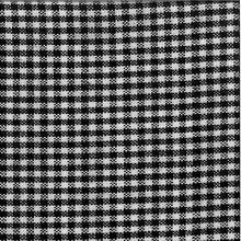 Dunroven House Toweling black and white mini check