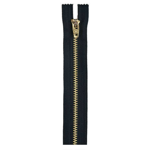 Black zipper