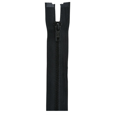 Black zipper