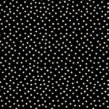 Coffee Always Collection Dots Cotton Fabric black