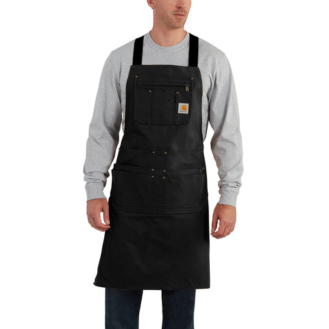 Carhartt Men's Firm Duck Apron in Black