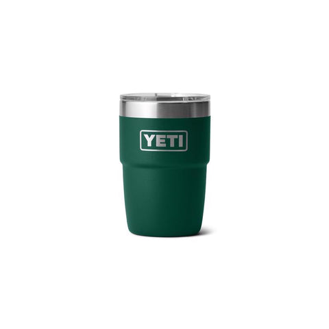 Black forest Green Yeti Rambler 8 oz Stackable Cup