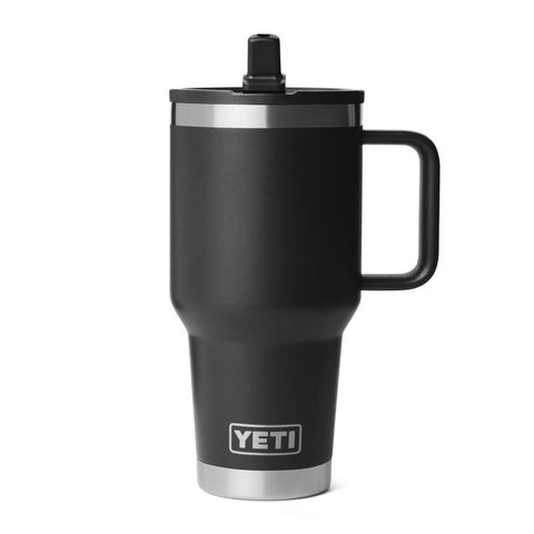 Yeti Rambler 30 oz. Travel Straw Mug in black