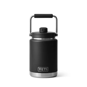 Black YETI Rambler Half Gallon Water Jug