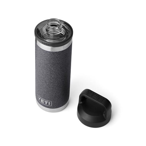 Black Stone Yeti Rambler 18 oz bottle with chug cap