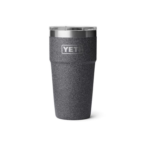 Black Stone Yeti Rambler 20 oz Stackable Cup