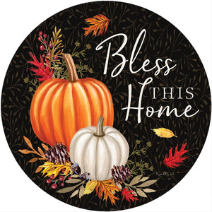 Fall and Winter Accent Magnets bless this home