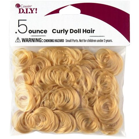 Strawberry blonde doll hair