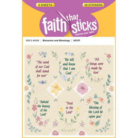 Blossoms and Blessings stickers