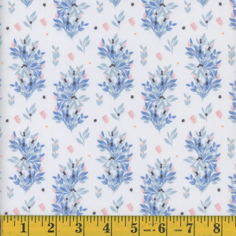 blue, Addy Dotted Dobby Polyester Fabric 1371