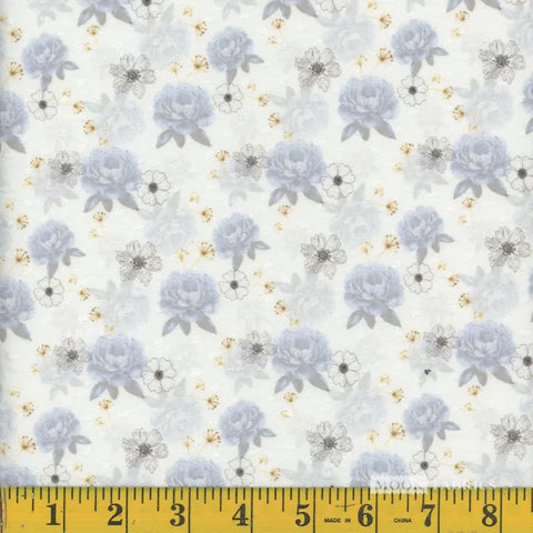 blue, Elegance Swiss Dot Fabric 1382