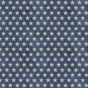 Colors of Courage Cotton Fabric Blue