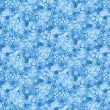 The Sea is Calling Collection Water Texture Cotton Fabric blue