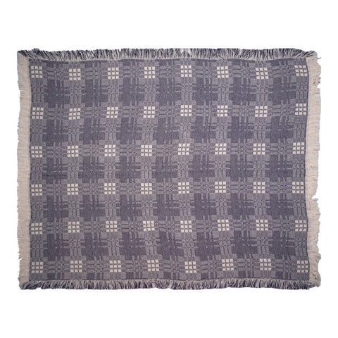 blue, Plaid 2 Layer Tapestry Throw ASSP