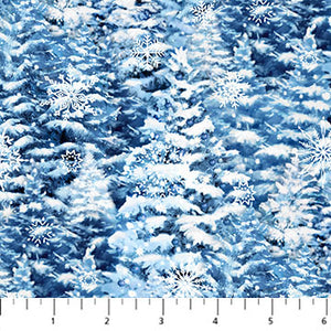 All That Glitters Collection Cotton Fabric 2704 blue