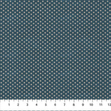 Barn Quilts Collection Ditsy Star Cotton Fabric 27320 blue