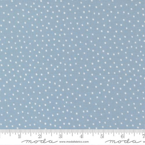blue, Blossoms and Blooms Collection Dots Cotton Fabric 39056