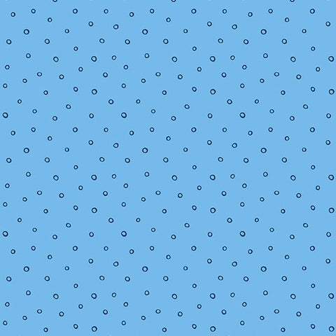 Colors of Summer Collection Dot Cotton Fabric 23708 blue