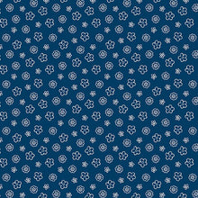 Colors of Summer Collection Small Floral Toss Cotton Fabric Colors of Summer Collection Ditsy Floral Cotton Fabric 23705 blue