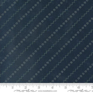 Daisy Lane Collection Stripes Cotton Fabric 9766 blue