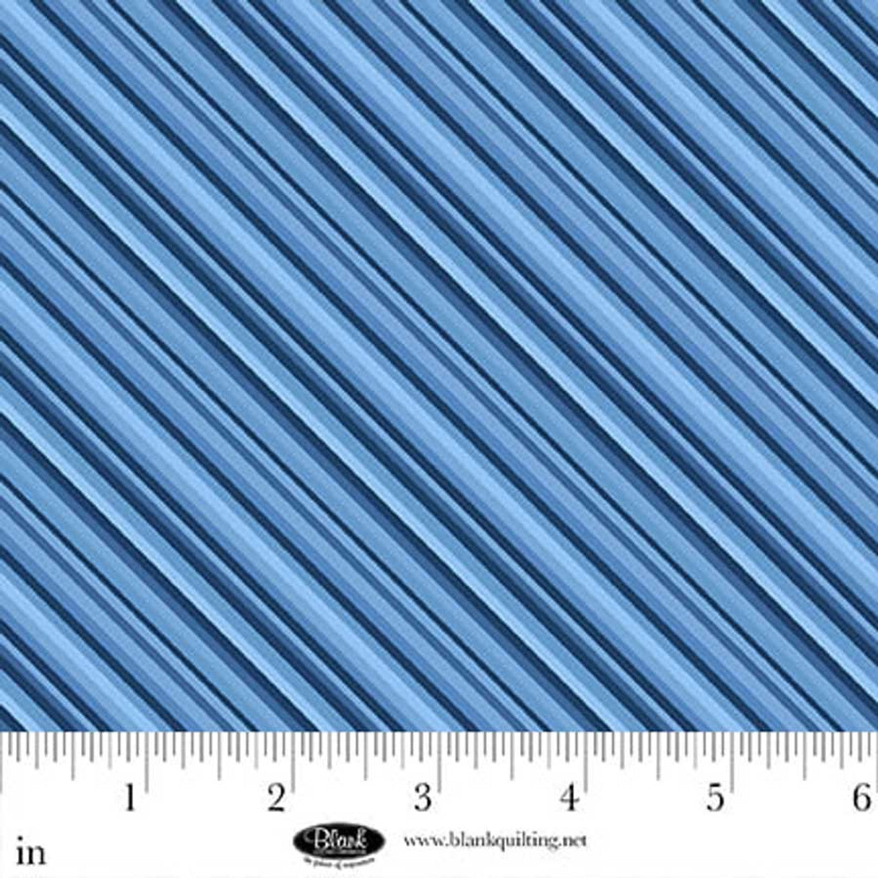 Blank Quilting Fabric Front Porch Charm Collection Stripes Cotton ...