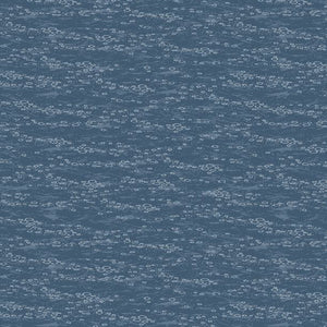 Blue, Gone Fishing Collection Water Texture Cotton Fabric 21767