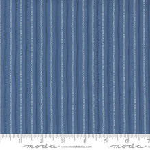 blue, Larking Collection Stripes Cotton Fabric 24634