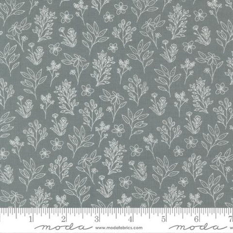 blue, Potted Collection Cuttings Cotton Fabric 26145