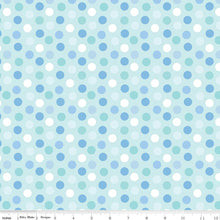 Special Delivery Collection Dots Cotton Fabric C15284 blue