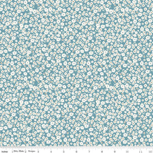 Spring Gardens Collection Blossoms Cotton Fabric C14113 blue