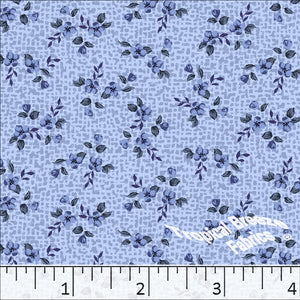 Standard Weave Poly Cotton Dress Fabric 6075 blue