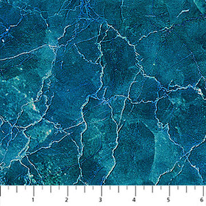 Tranquil Waters Collection Reflections Cotton Fabric DP27211-48 blue