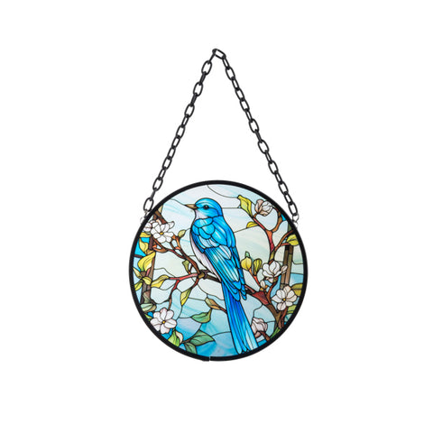 blue bird, Nature Mosaic Ornaments ER790