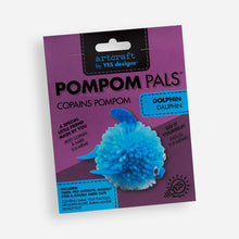 blue fish, Pompom Pals Kit 477