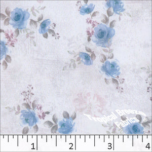 Oxford Polyester Fabric blue mist
