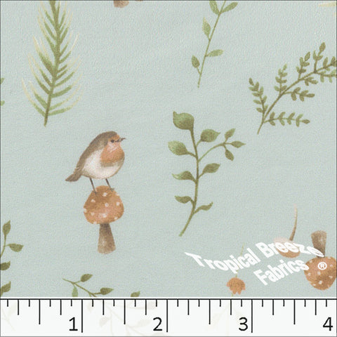 blue-mist-Double Brushed Nature Print Knit Fabric 57619