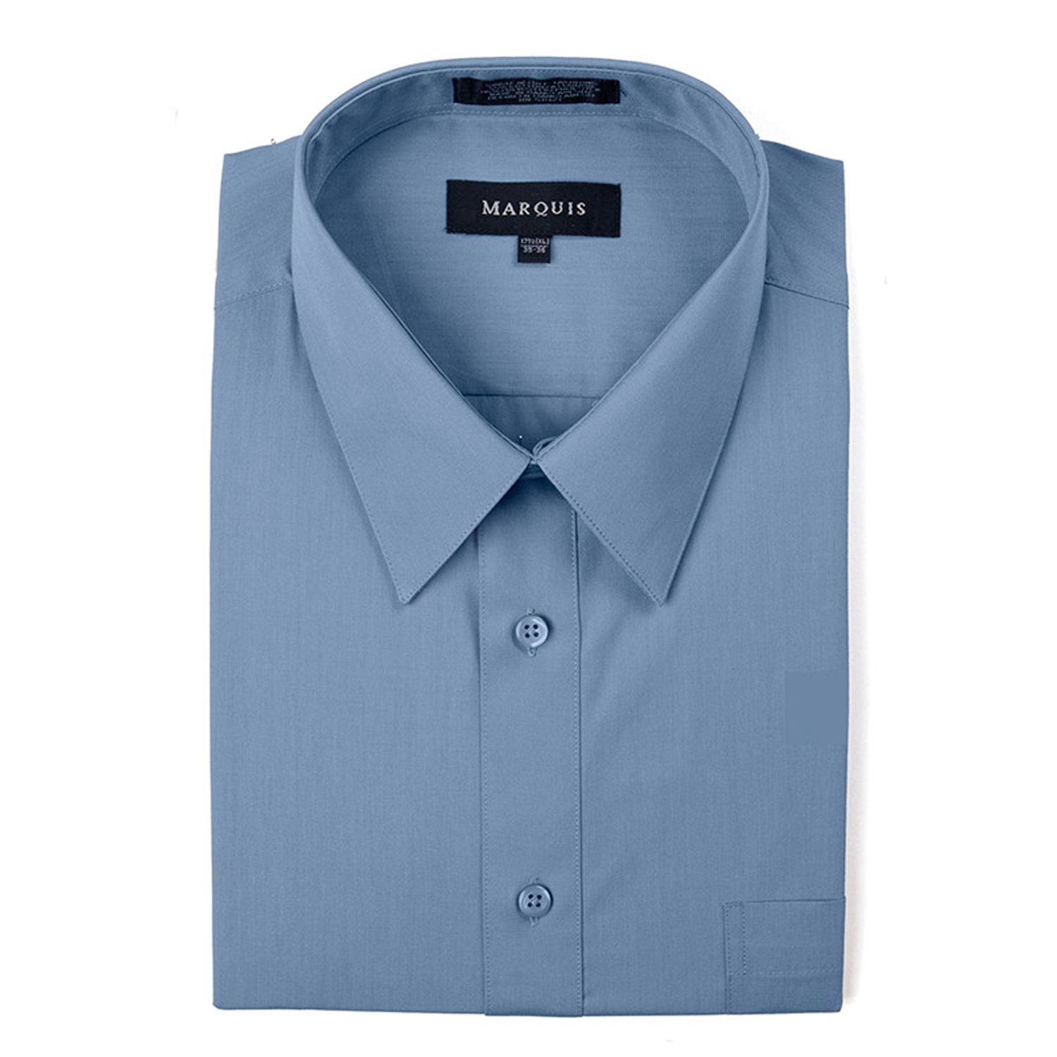 high quality mens dress shirts Men's Classic Solid Color Dress Shirts 009