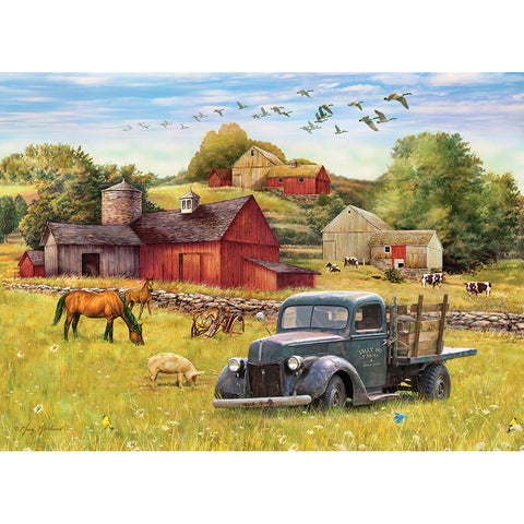 Blue truck puzzle